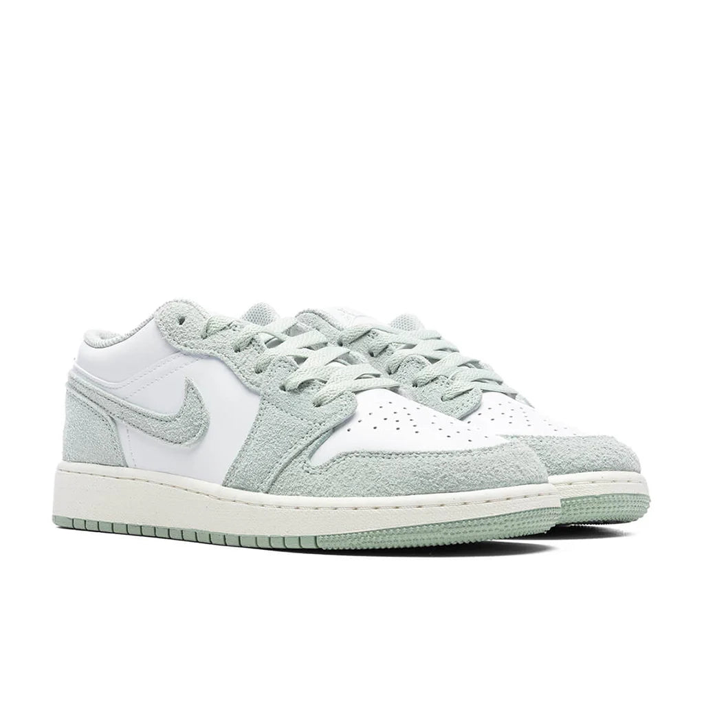 Air Jordan 1 Low SE GS White Seafoam Sail