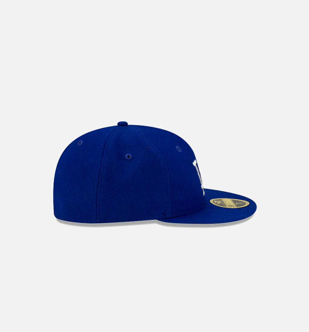 Los Angeles Dodgers Fear Of God x MLB 59Fifty Retro Crown Fitted Mens Hat Dark Royal