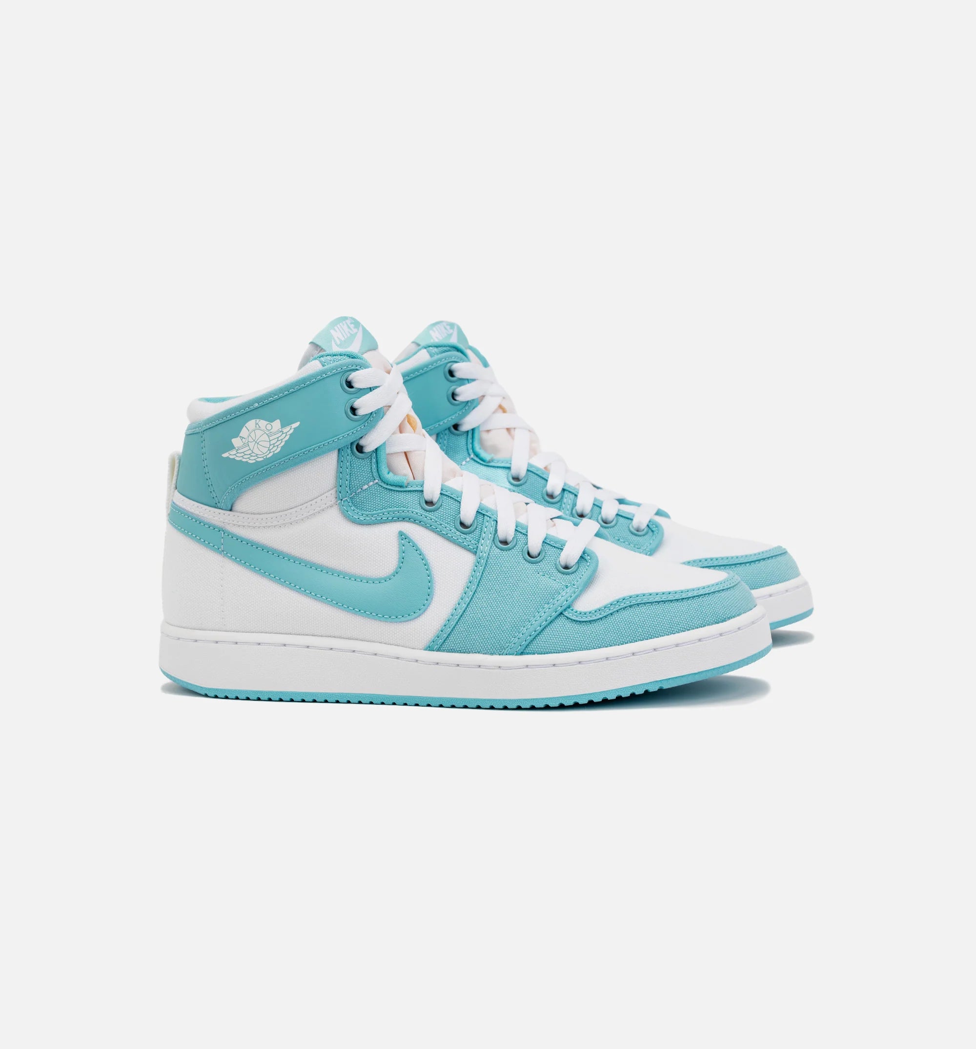Air Jordan 1 KO Bleached Aqua Mens Lifestyle Shoe Aqua White