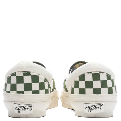 Premium Slip On 98 Checkerboard Pesto