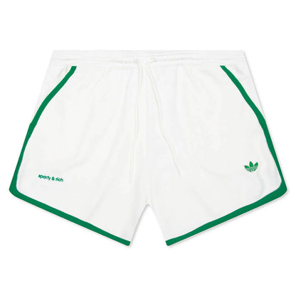 Womens Adidas x Sporty Rich Short Off White