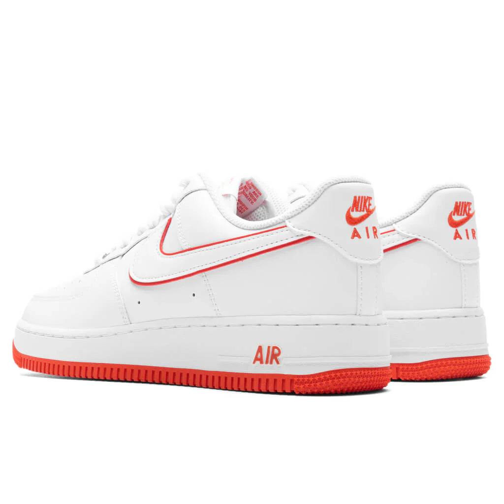 Air Force 1 07 White White Picante Red
