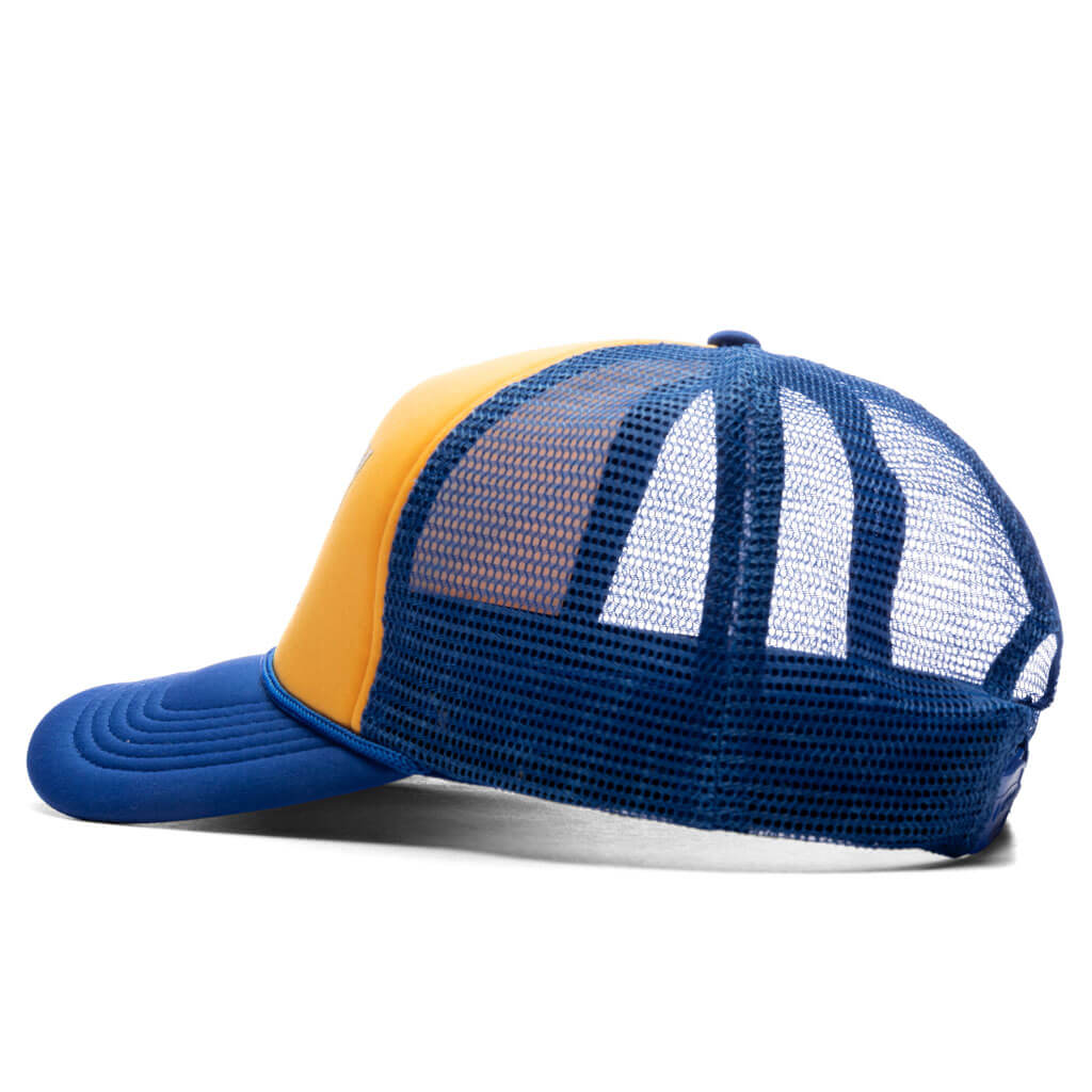 GD Logo Trucker Yellow Navy