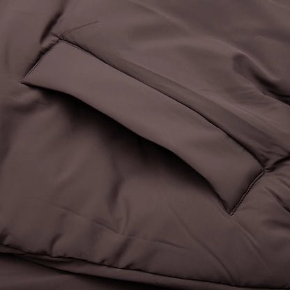 Nylon Puffer Jacket Plum