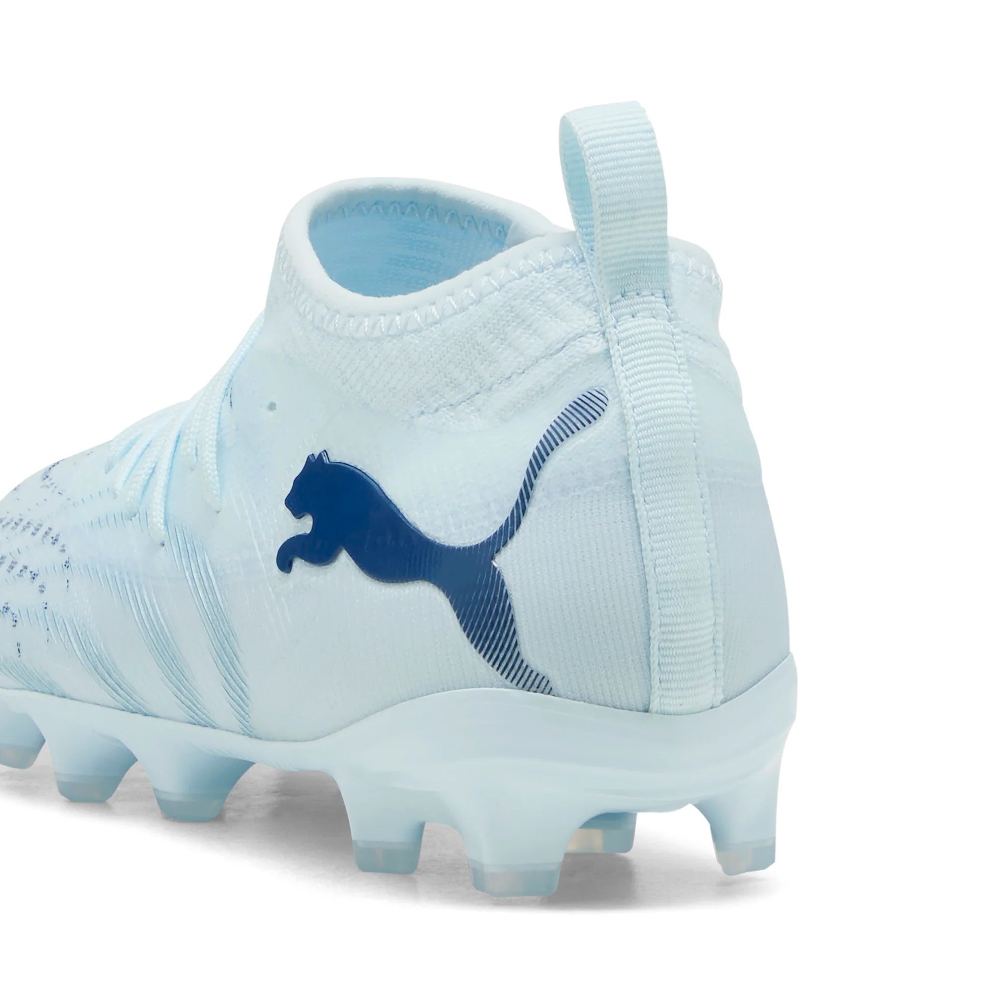 PUMA Future 9 Match FG AG Firm Ground Artificial Ground Youth Soccer Cleats Icy blue