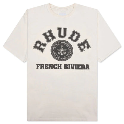 Rhude French Riviera Tee Vintage White