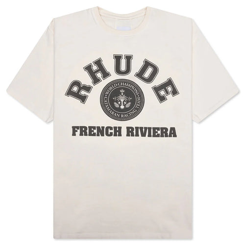 Rhude French Riviera Tee Vintage White