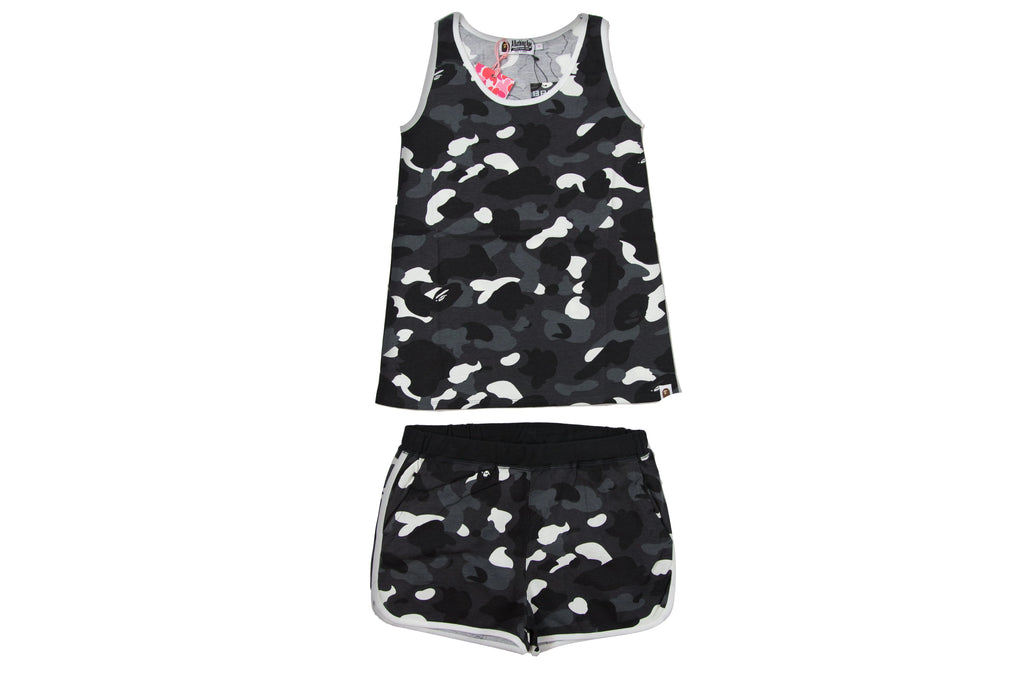 Womens City Tank Set Black
