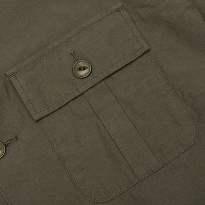 Belted Officer S S Shirt Olive Drab