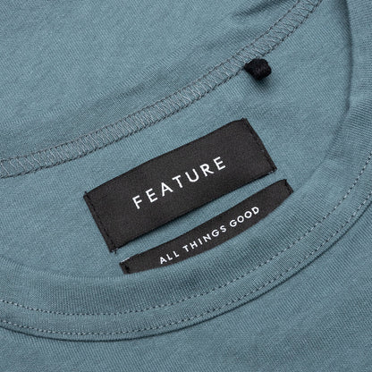 Jersey Braque Pocket Tee Pewter