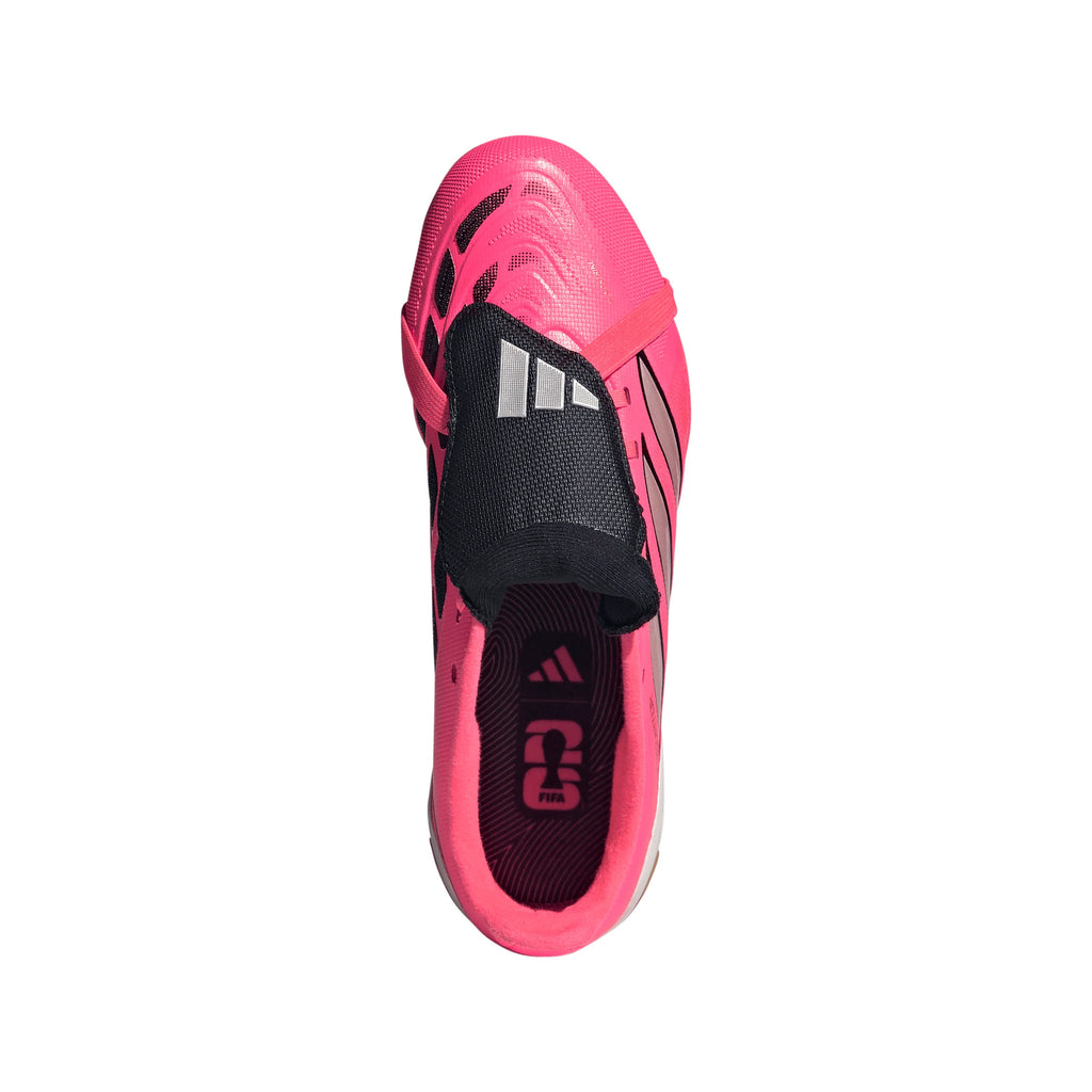 adidas Predator League Fold Over Tongue Firm Ground Youth Soccer Cleats Turquesa