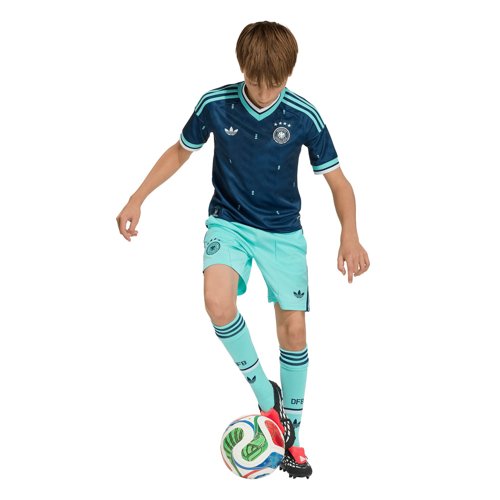 adidas Germany Away Youth Soccer Jersey 2026 Navy