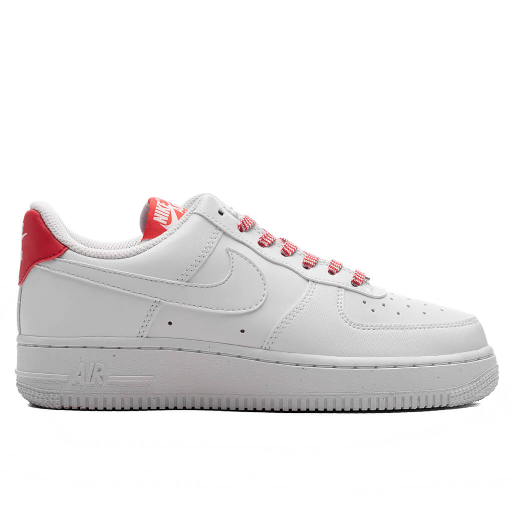 Womens Air Force 1 07 Next Nature White Light Crimson Pink Foam