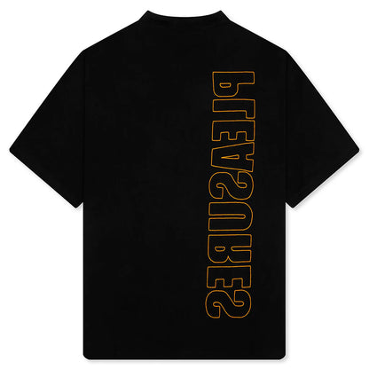 Outline Heavyweight T Shirt Black