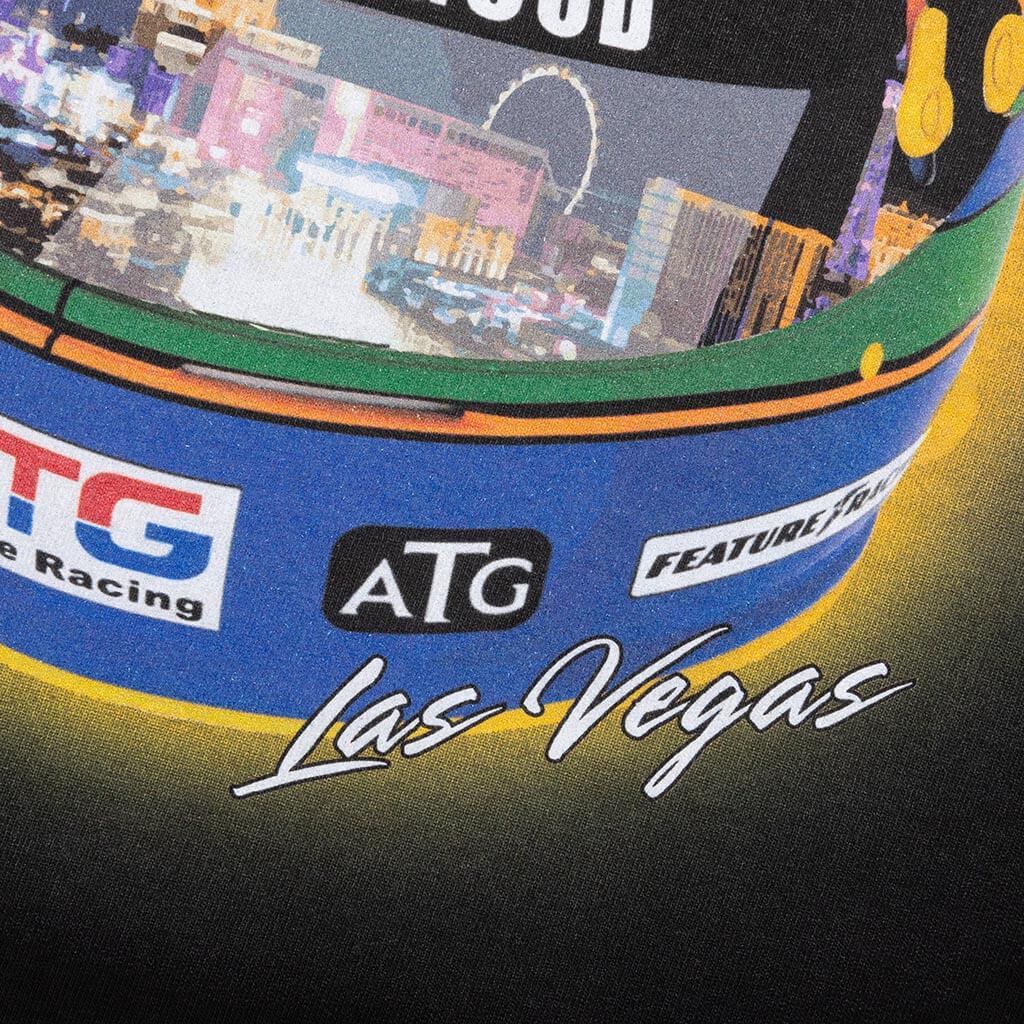Vegas Visor Tee Black