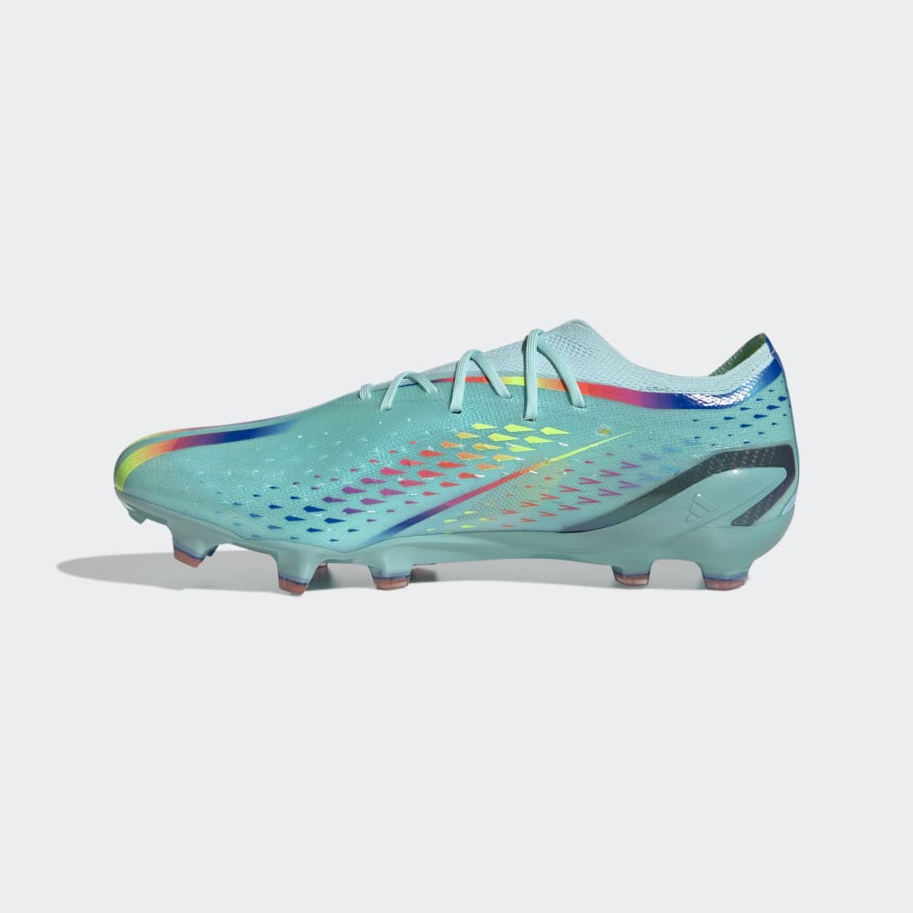 adidas X Speed Portal 1 FG Firm Ground Soccer Cleats Aqua Red