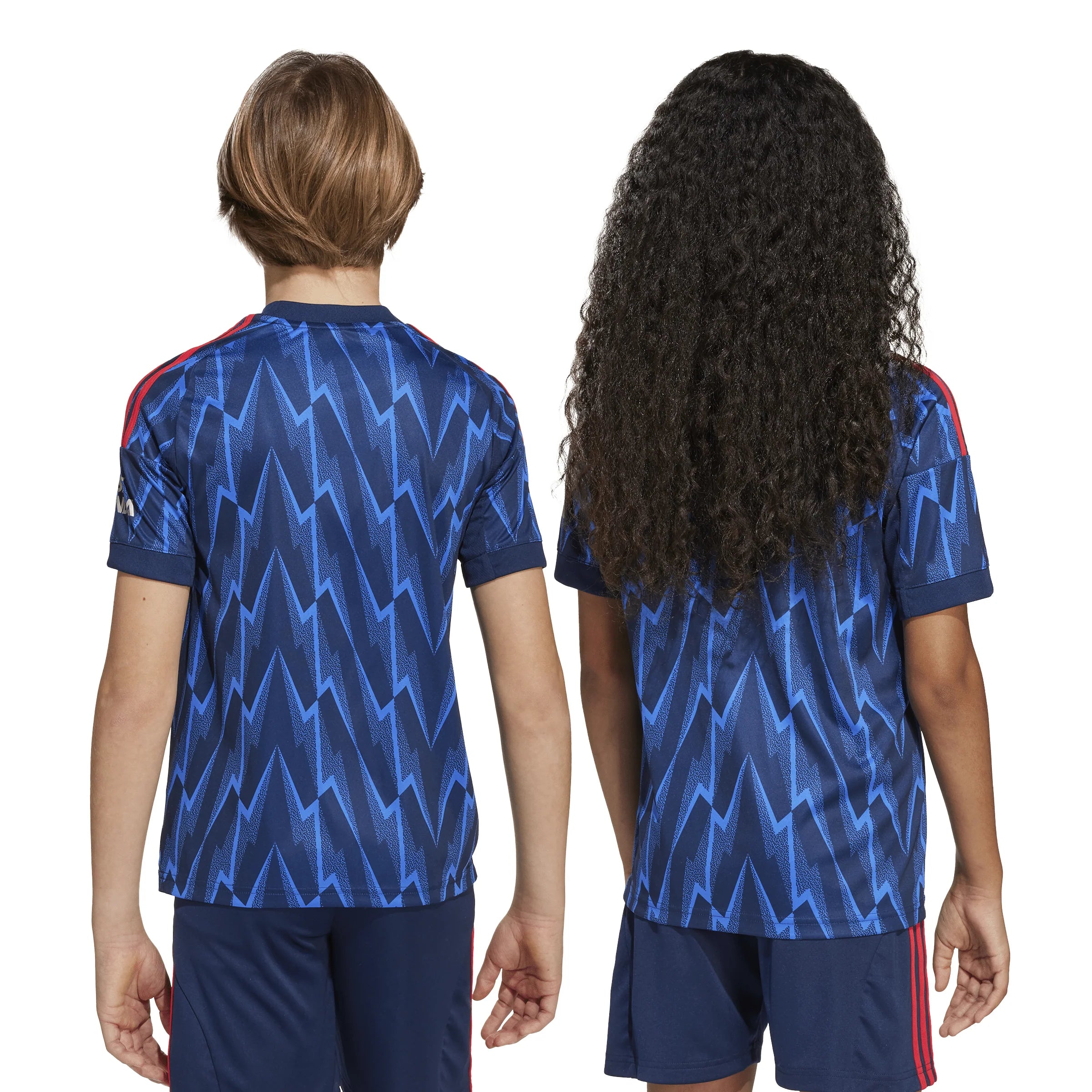 adidas Youth Arsenal Away Soccer Jersey 25 26 Blue