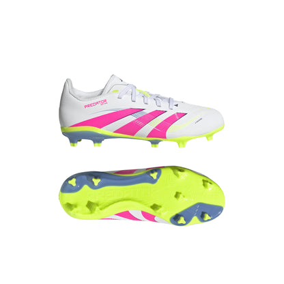 adidas Predator League Firm Multi Ground Boots Junior White Pink
