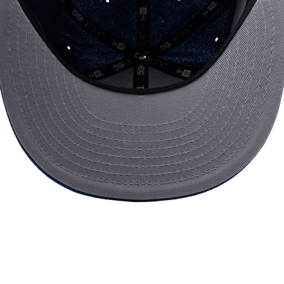 FEATURE x New Era 59FIFTY Fitted SD Padres Cooperstown Songbird Blue Twill Grey