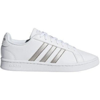 adidas Grand Court White Silver