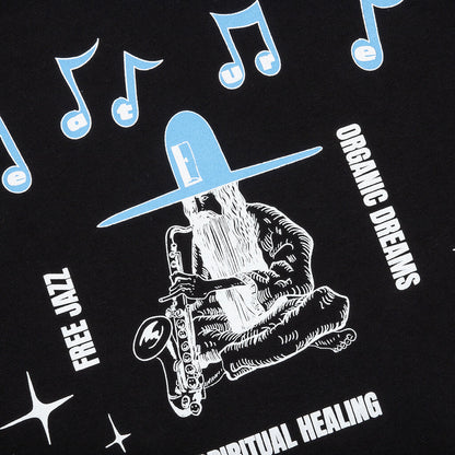 Feature x Jungles Organic Dreams Tee Black