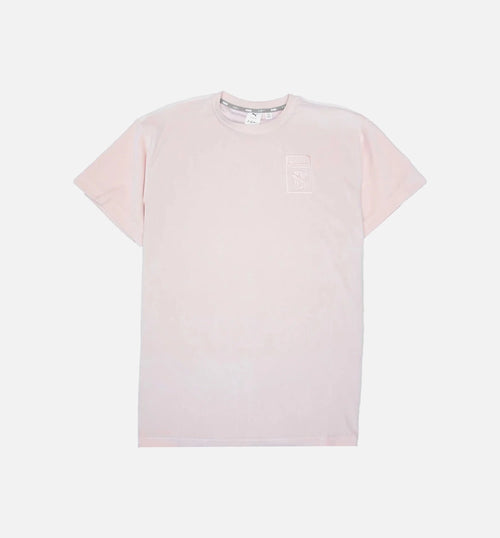 Puma X Big Sean Collection Men Velvet T Shirt Pink Pink