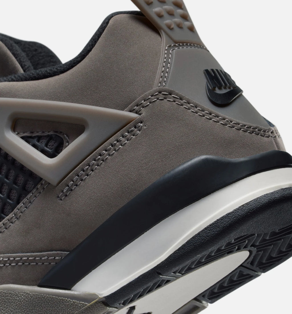 Air Jordan 4 Retro Cave Stone And Black Preschool Lifestyle Shoe Cave Stone Black Moon Particle