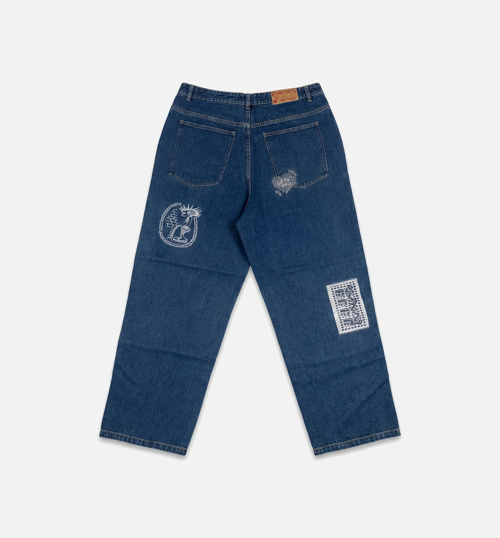 Doily Denim Mens Pant Blue