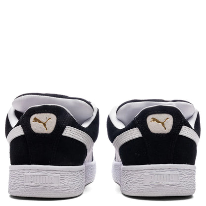 Suede XL Black White