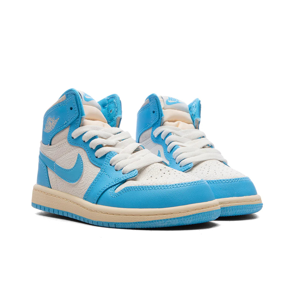 Air Jordan 1 Retro High OG UNC Reimagined PS Dark Powder Blue Sail