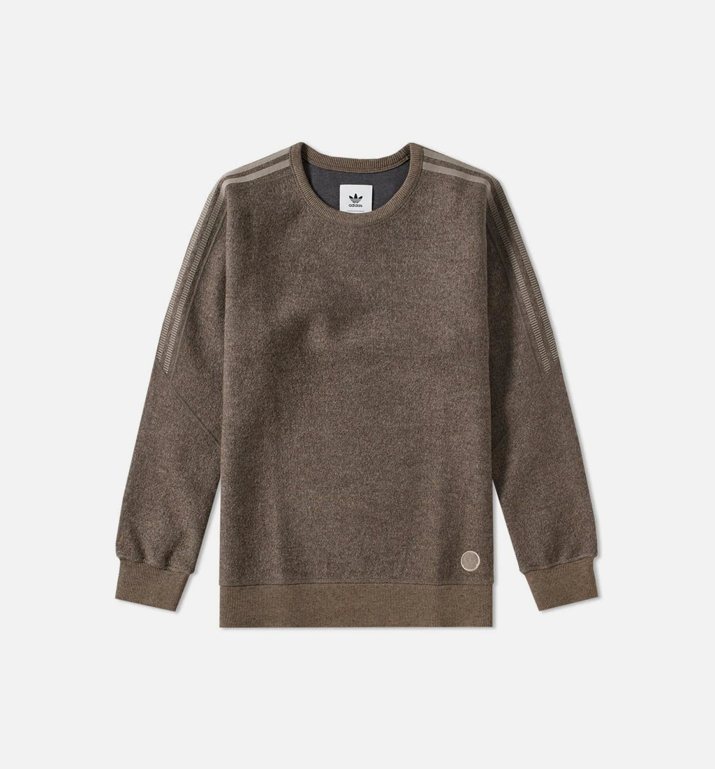 adidas Originals X Wings Horns Wool Mens Crewneck Brown Brown