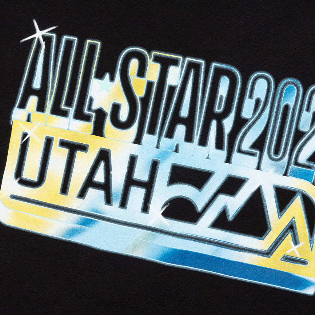 NBA ASG Chrome Tee Black