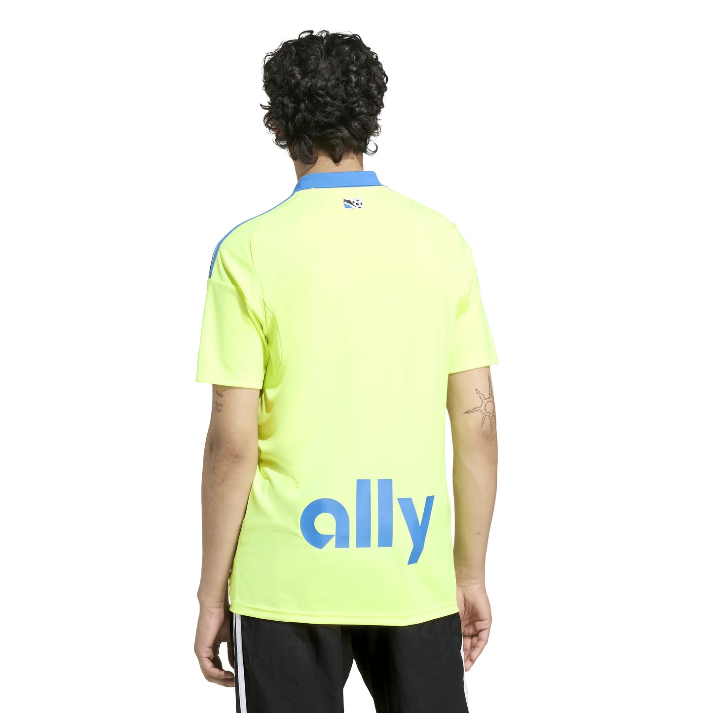 adidas Mens Charlotte FC Third Soccer Jersey 25 26 Yellow