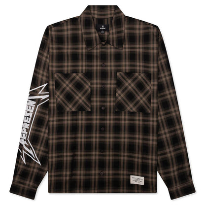 Metallica L S Shirt Tobacco