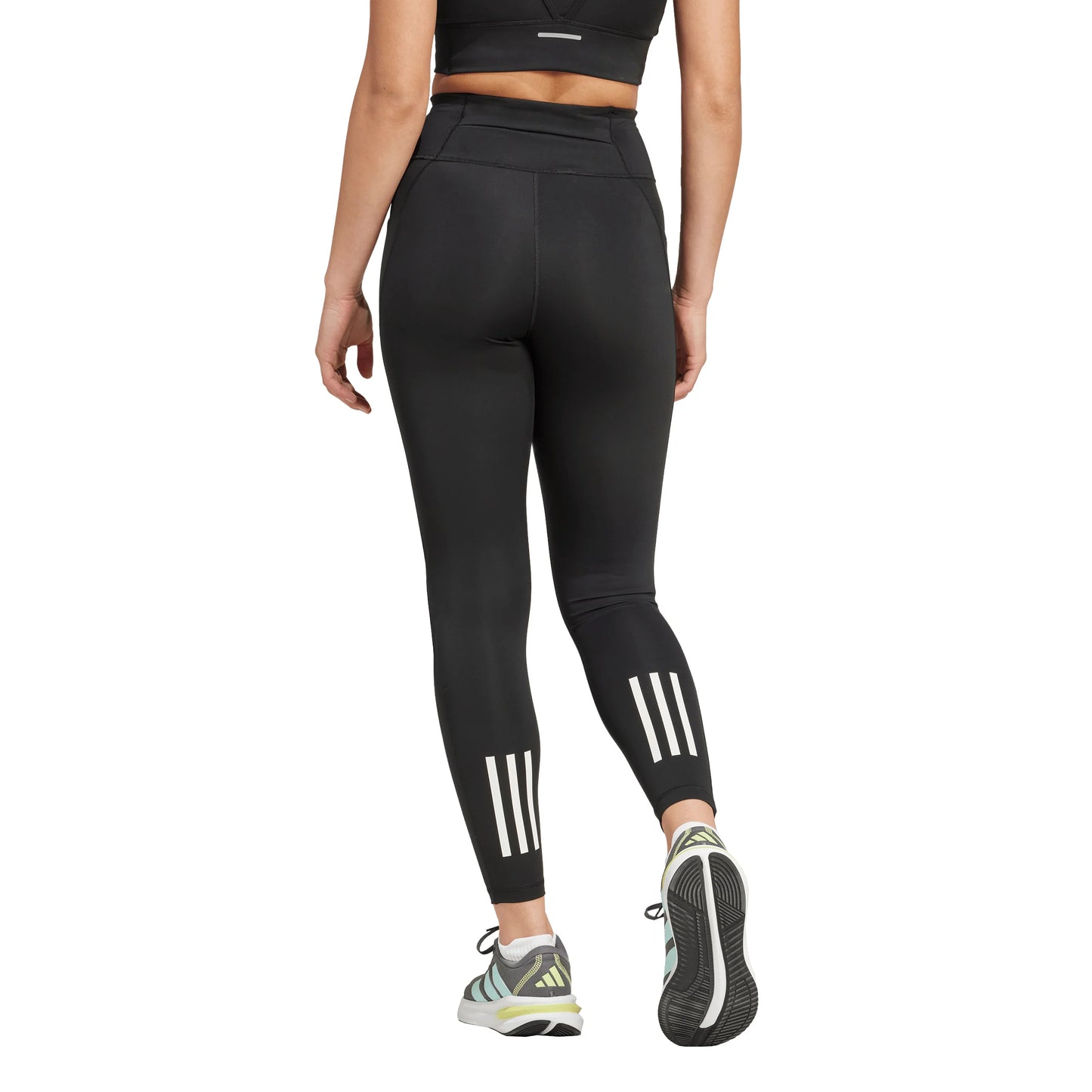 adidas Own the Run 7 8 Soccer Leggings Black