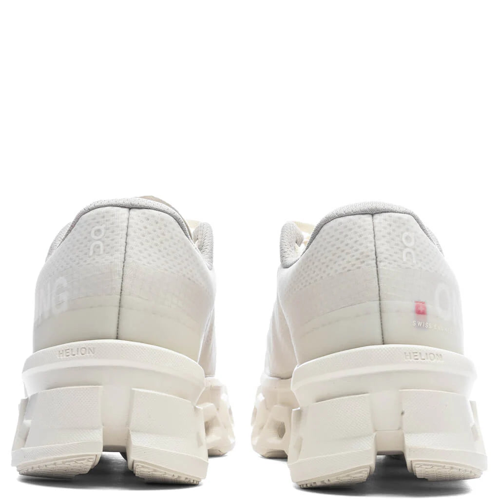 On x INVINCIBLE Womens Cloudmonster 2 Deconstructed Perfection Ivory White