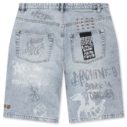 Maxx Short Rogue Blue Graffiti