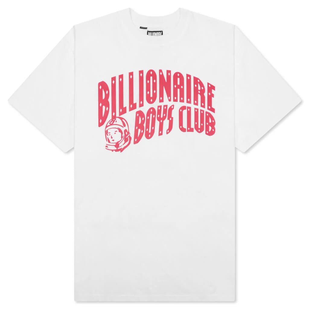 BB Arch S S Knit Bleach White