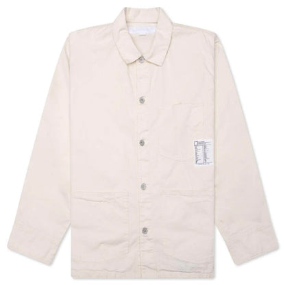 Short Coverall Jacket White