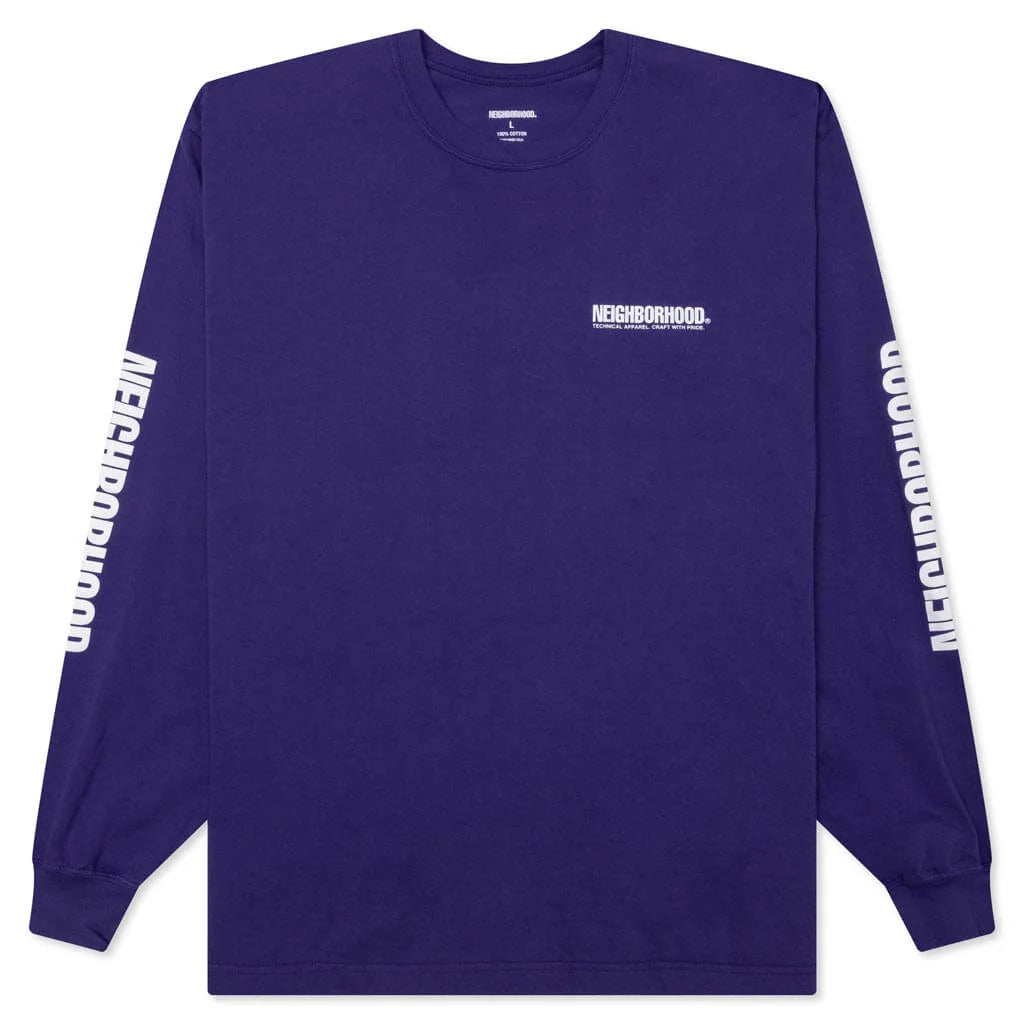 NH L S Tee 1 Blue