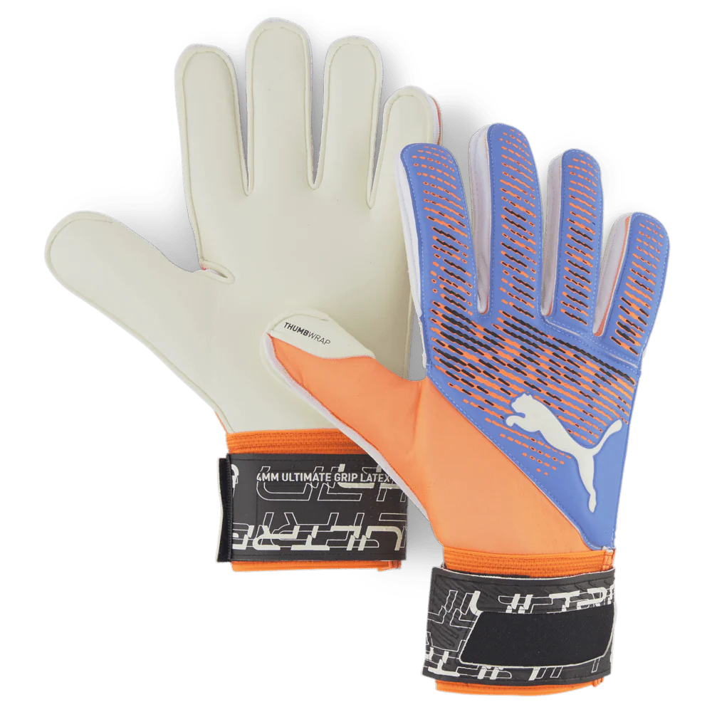 PUMA Ultra Grip 2 RC Goalkeeper Gloves Orange Blue