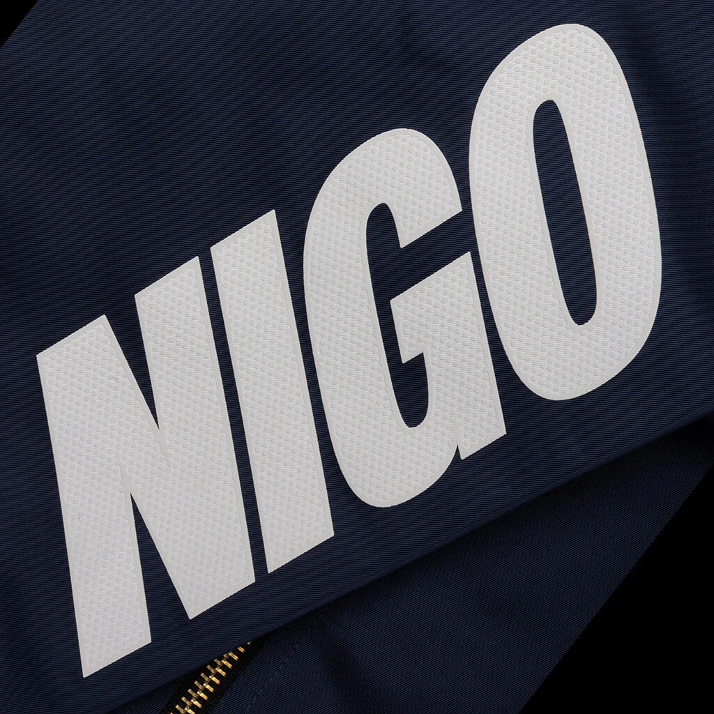 Nike x NIGO Coach Jacket Midnight Navy Black