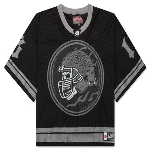 First Down Jersey Black Grey