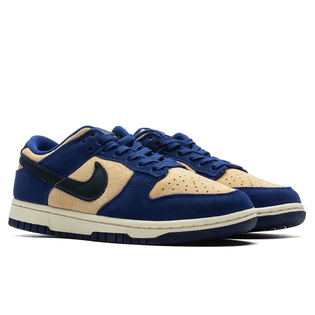 Womens Dunk Low LX Deep Royal Blue Dark Obsidian Sesame