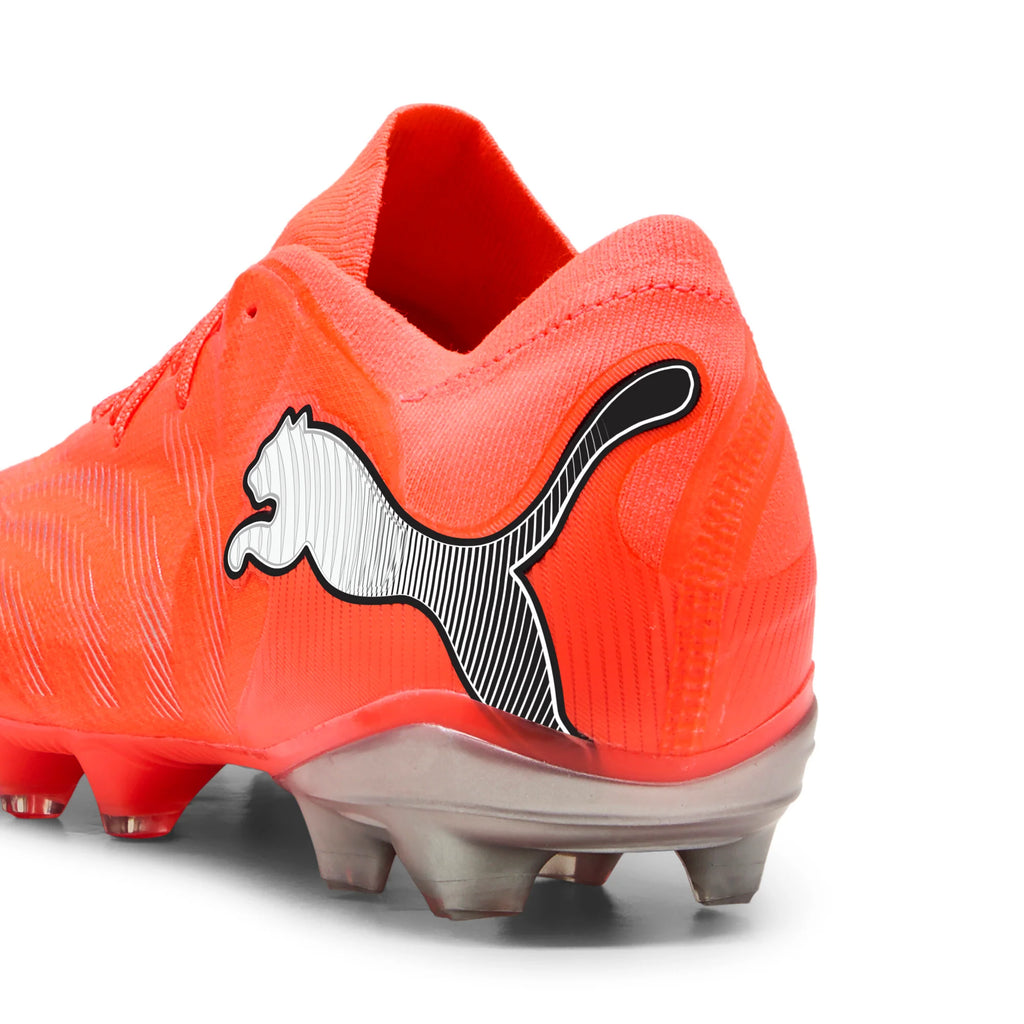 PUMA Future 9 Fusion FG AG Firm Multi Ground Mens Soccer Cleats Red White Black