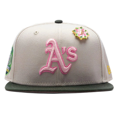 Feature x New Era Lotus 59FIFTY Fitted Oakland Athletics