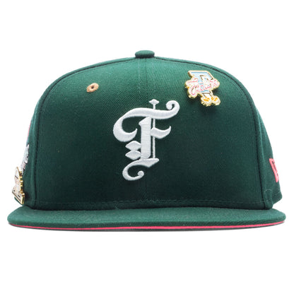 Feature x New Era Wynn 59FIFTY Fitted Dark Green