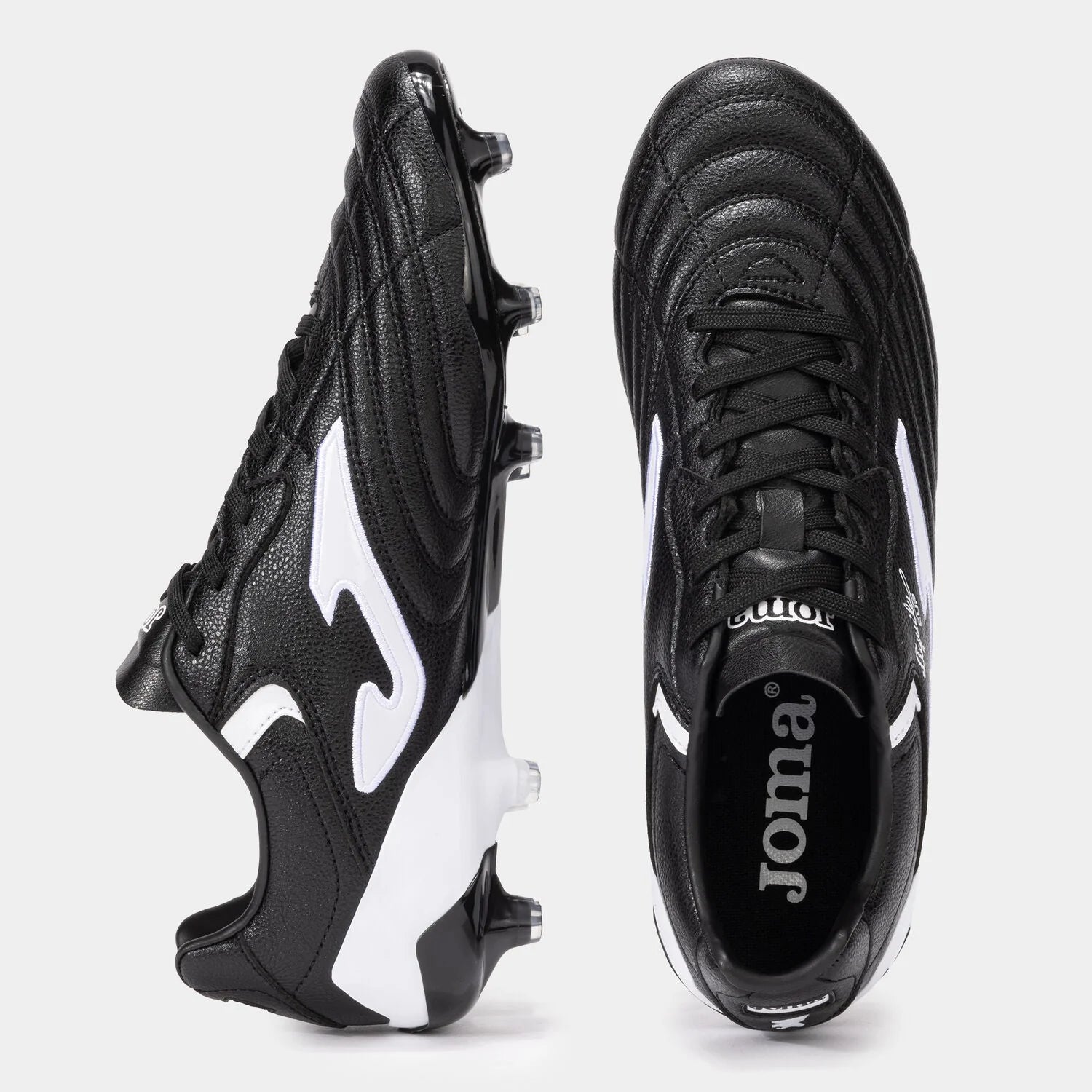 Joma Aguila Cup 2401 FG Firm Ground Soccer Cleats Black White