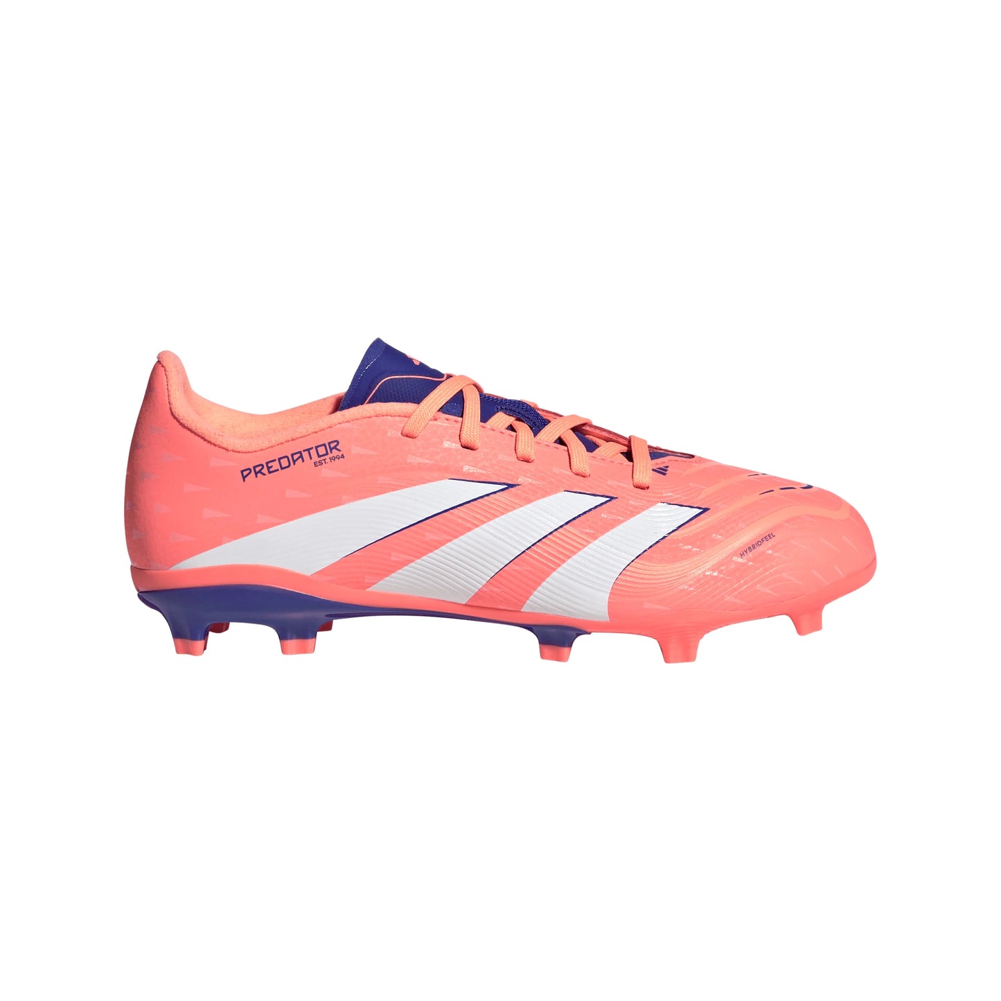 adidas Predator League FG MG Youth Soccer Cleats Orange White