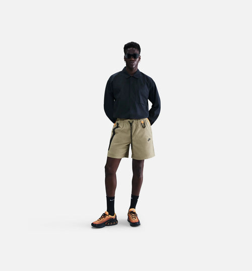 Tech Woven Trek Mens Short Neutral Olive Sundial